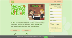 Desktop Screenshot of mazepet.com
